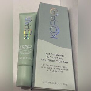 Kopari Niacinamide & Caffeine Eye Bright Cream .5 oz. Full Size NEW With Box